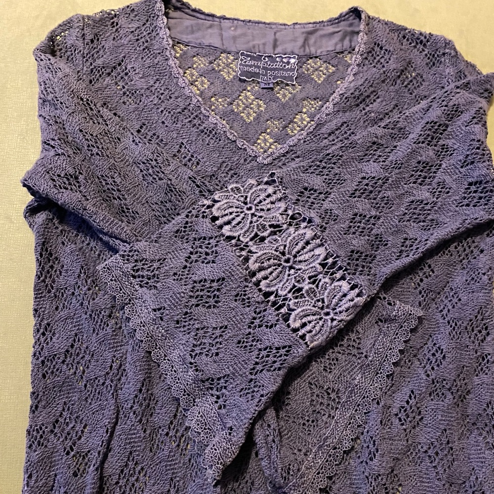 Temptation purple Coverup